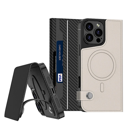 Wallet Phone case PU Luxury Magnetic Leather Phone Case Card Holder for Iphone 16 Pro Max