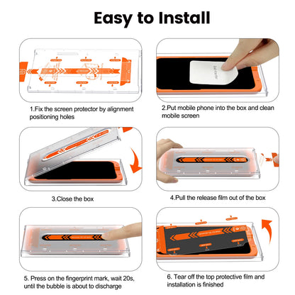 Samsung S25Edge/S25U/S24+/S23/S22+ 2.5D 9H Dust-Free Cabin Anti-Peeping Privacy Toughened Screen Protector