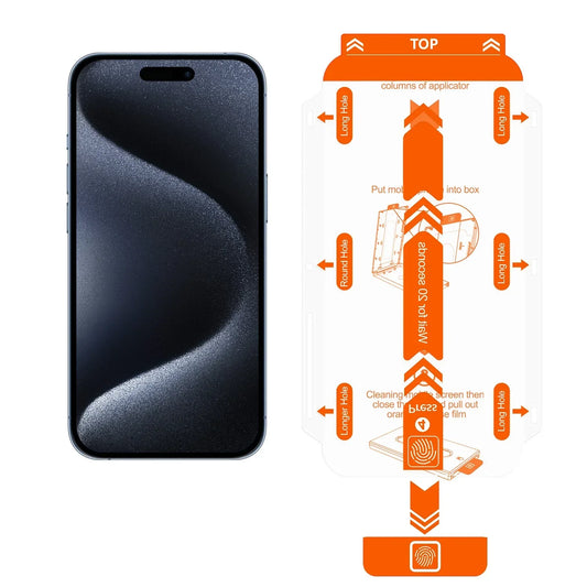 9H Dust-Free Re-Purchase Replacement 16/15/14/13 for Apple XS Full Screen HD Screen Protectors Tempered Film
