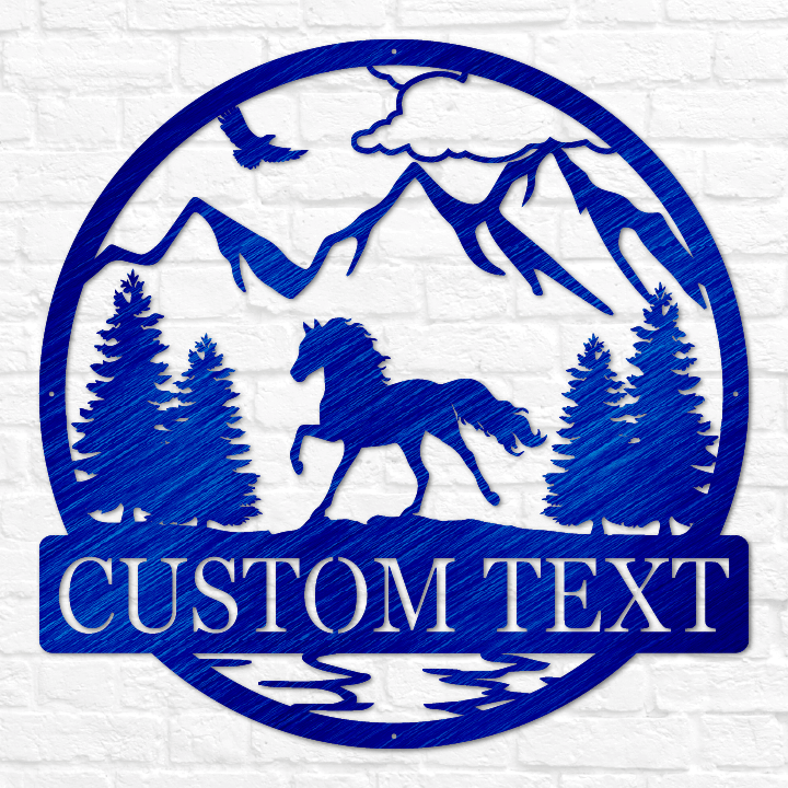 Horse Outdoor Monogram