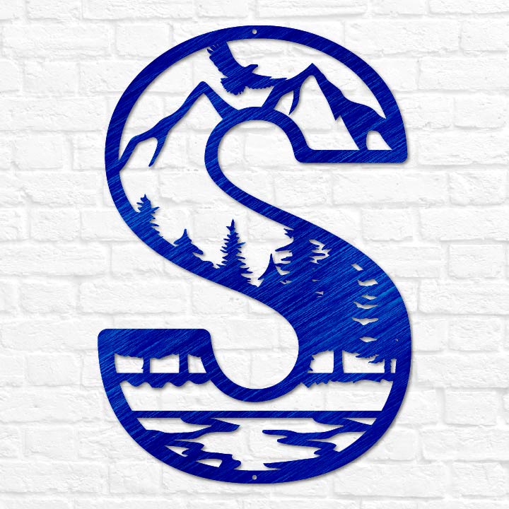 Outdoor Letter Monogram