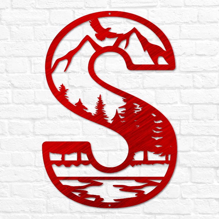 Outdoor Letter Monogram