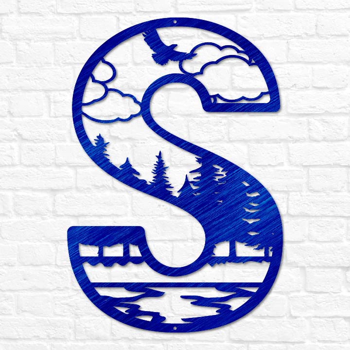 Outdoor Letter Monogram