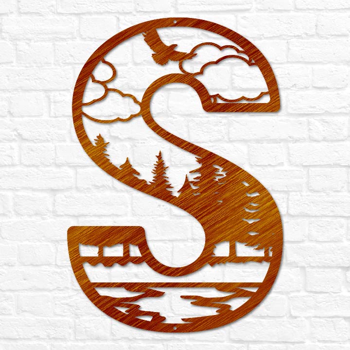 Outdoor Letter Monogram