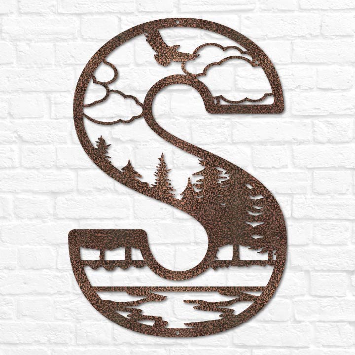 Outdoor Letter Monogram