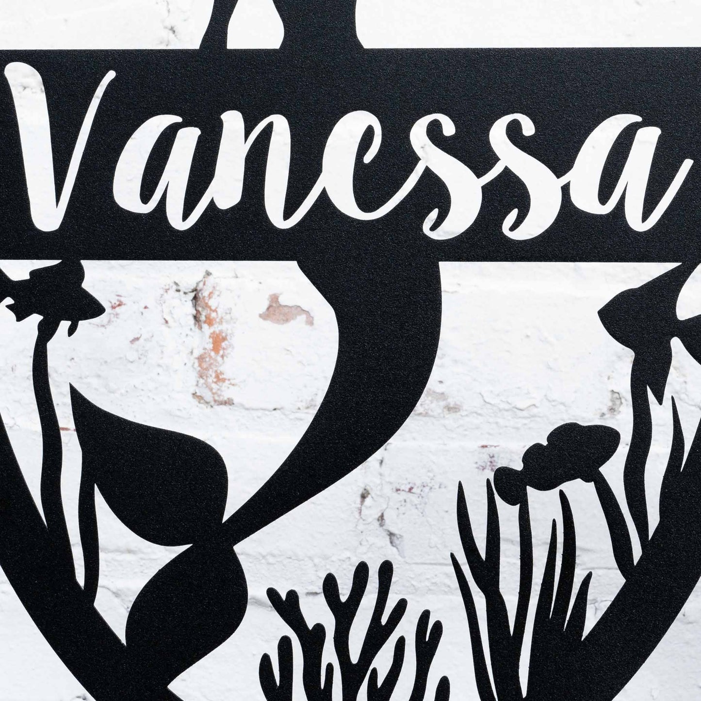 Mermaid Oval Monogram