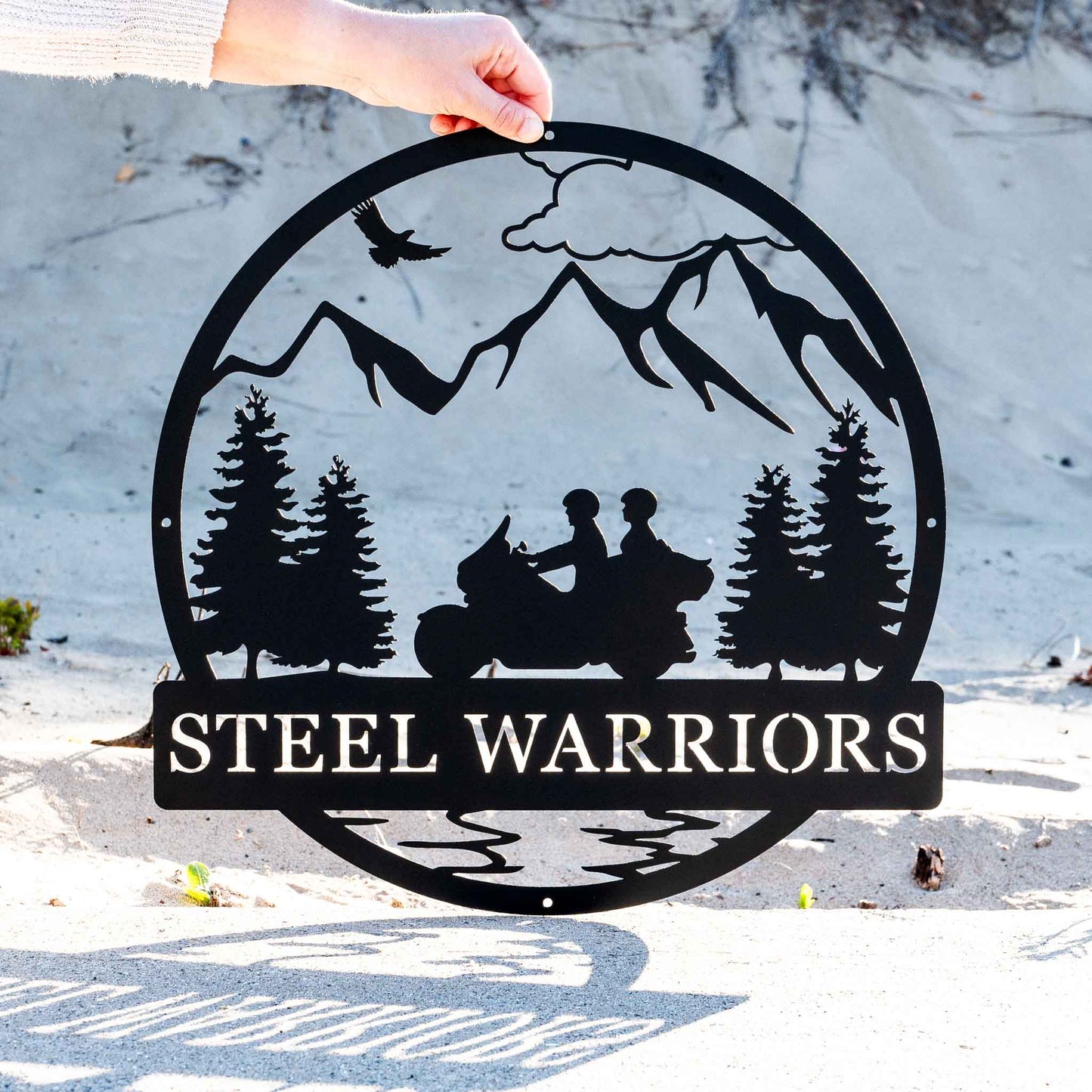 Motorcyle Tour Bike Outdoor Monogram