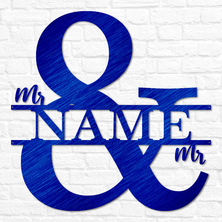 Mr & Mrs Monogram