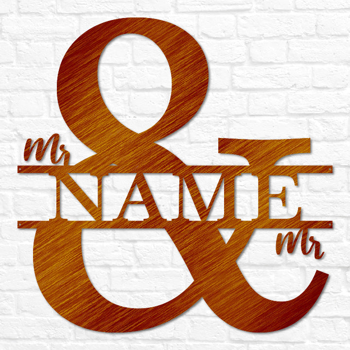 Mr & Mrs Monogram