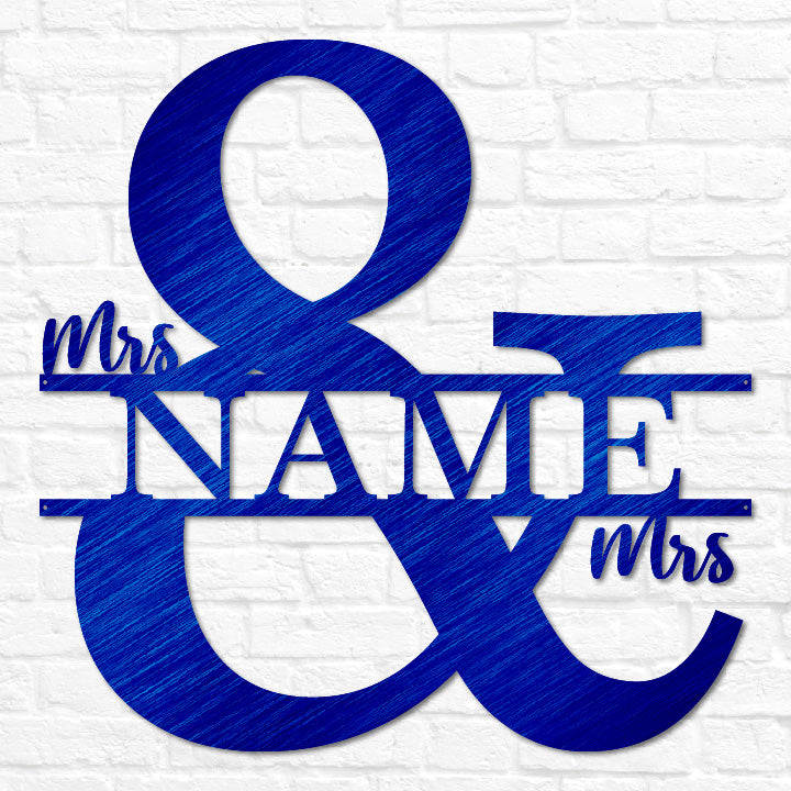 Mr & Mrs Monogram