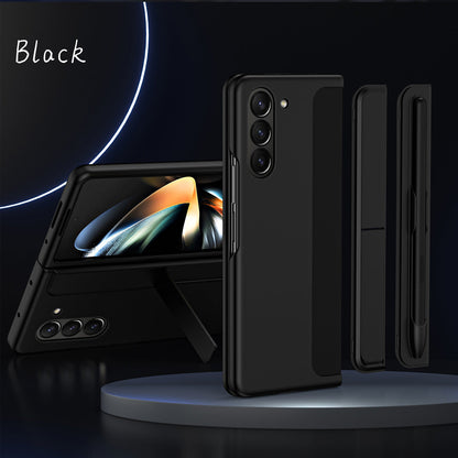 Pen Tray And Bracket 2 in 1 Shockproof Phone Case For Galaxy Z Fold 6/5/4/3