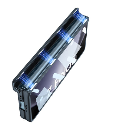 Samsung Z Fold5 Case With Folding Hinge Magnetic Bracket Armor Protective Case