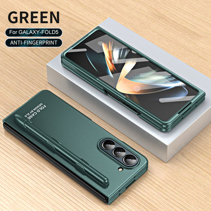 Samsung Galaxy Z Fold 5 Case with Pen Slot and Front Screen Protector Drop Resistant Case