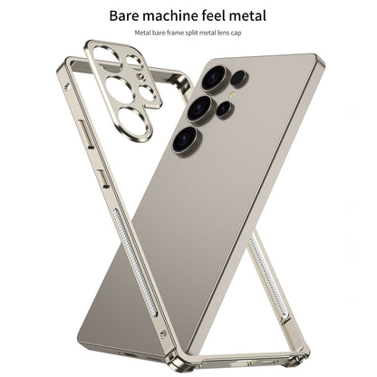 Metal Frame Phone Frame Case with Metal Lens Frame For S23Ultra S24Ultra S25Ultra
