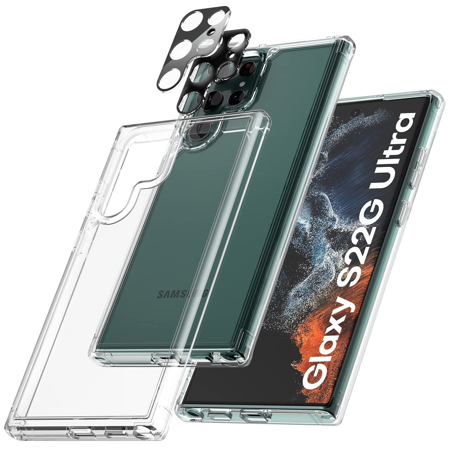 S23Ultra S23 Series Phone Case / Screen Protector / Lens Film set