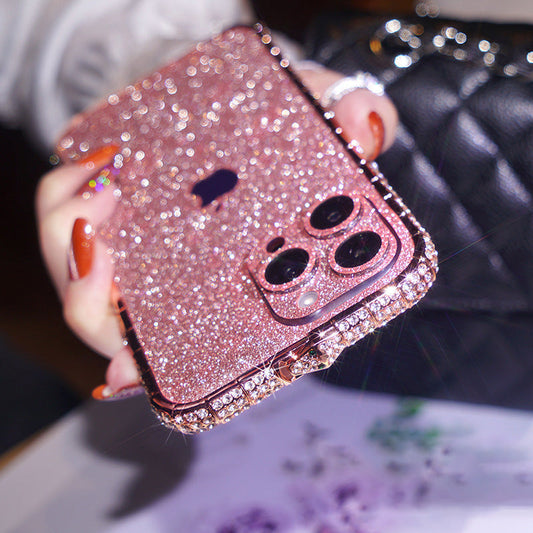 Diamond High Quality Glitter Anti-fall Protective iPhone Case - Mycasety Mycasety