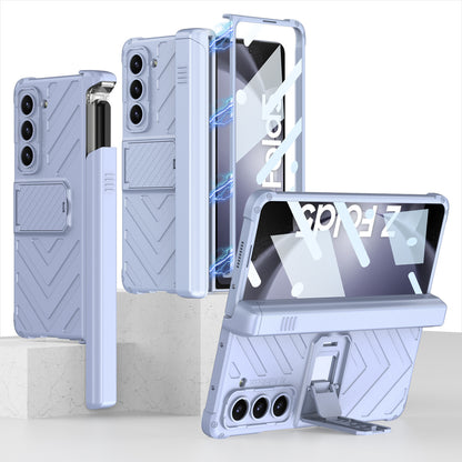 Samsung Galaxy Z Fold5 Magnetic Full Cover Armored Slide S Pen Case