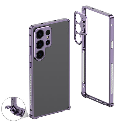 Metal Frame Phone Frame Case with Metal Lens Frame For S23Ultra S24Ultra S25Ultra