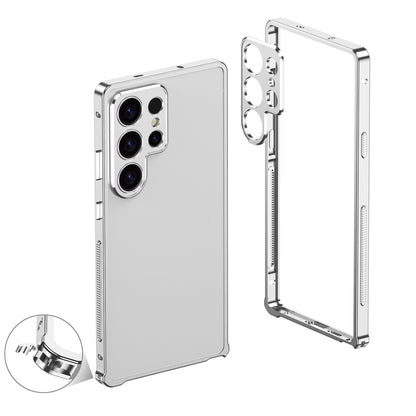 Metal Frame Phone Frame Case with Metal Lens Frame For S23Ultra S24Ultra S25Ultra
