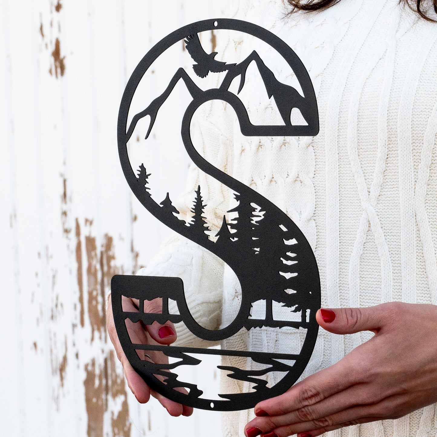 Outdoor Letter Monogram