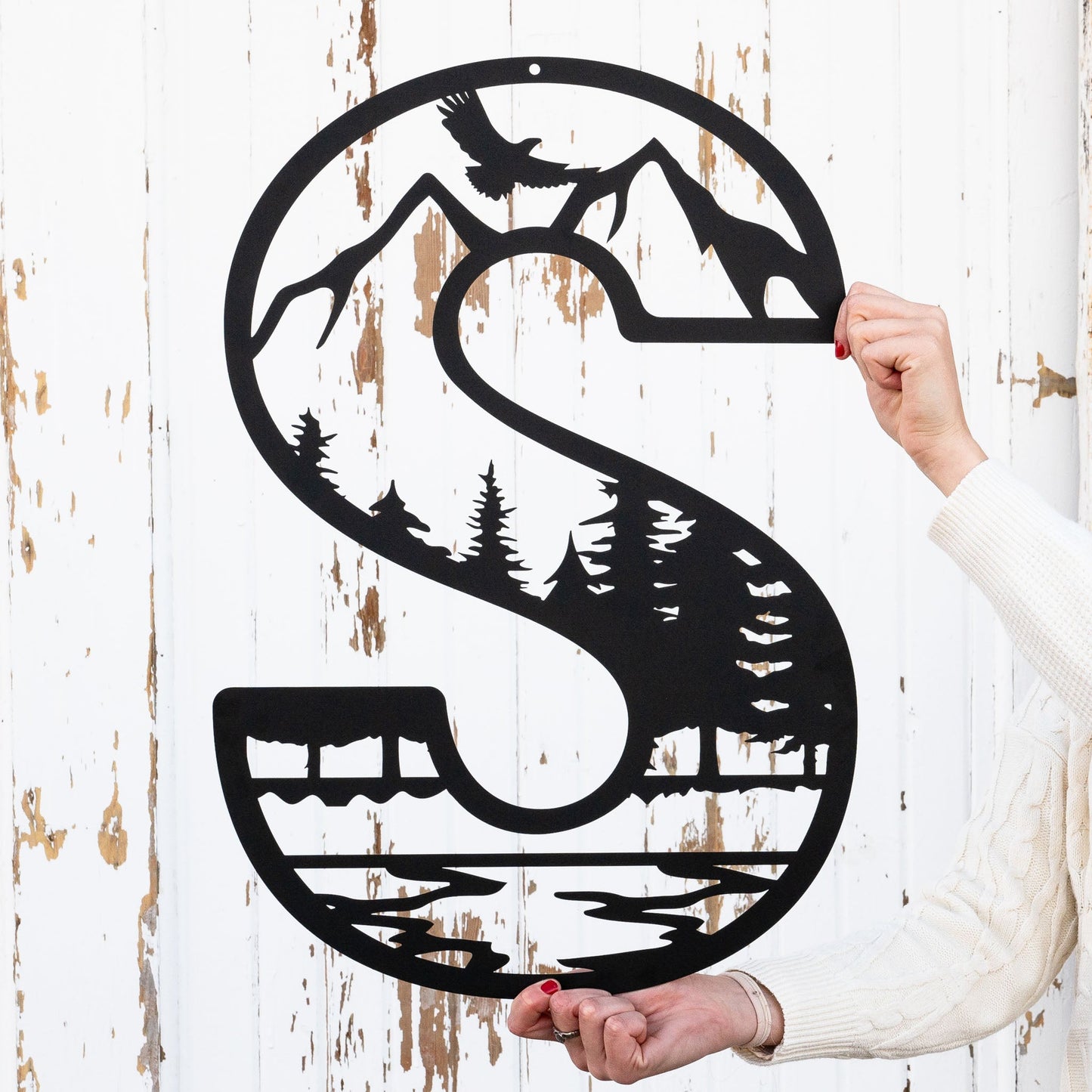 Outdoor Letter Monogram