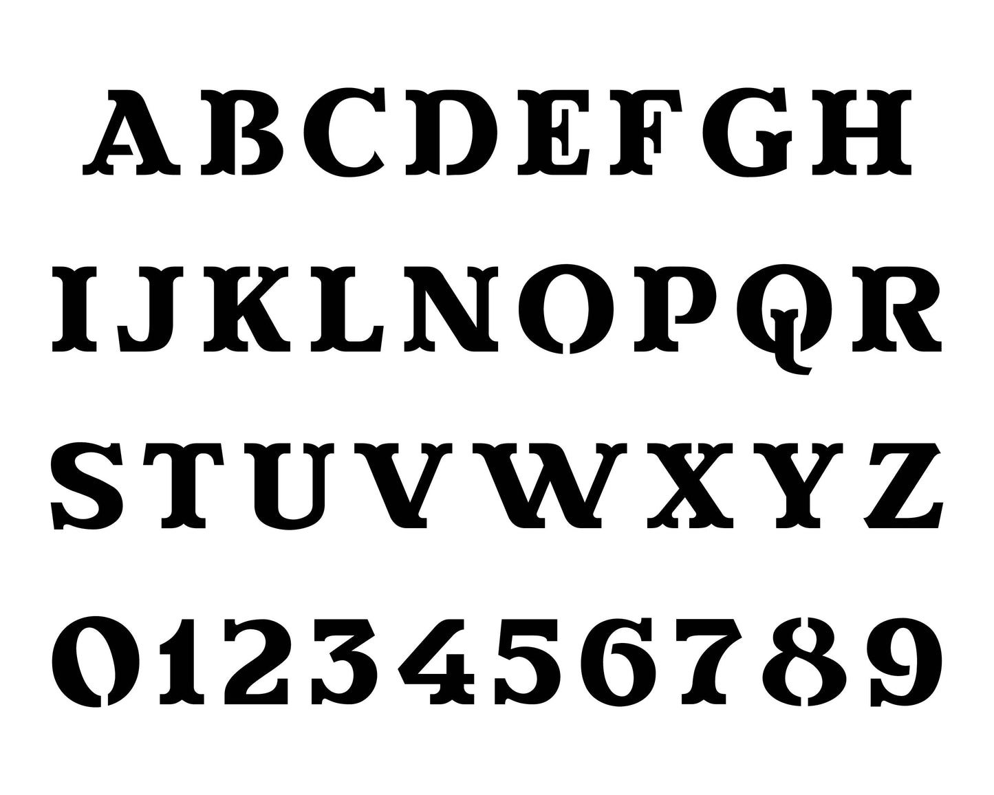 Playing Card Letter Monogram