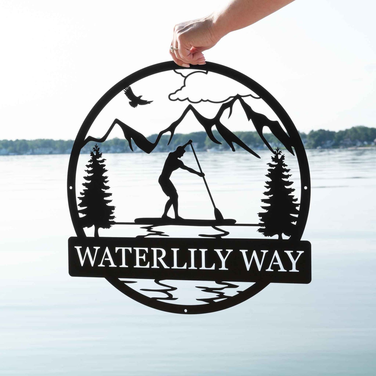 Paddle Board Outdoor Monogram