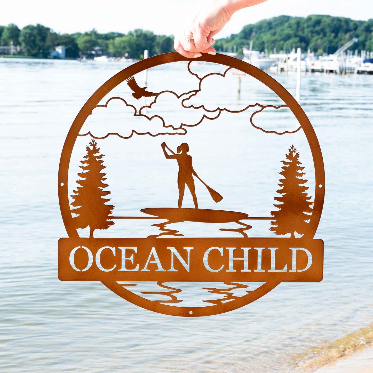 Paddle Board Outdoor Monogram