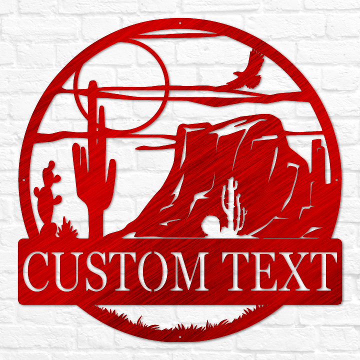 Desert Outdoor Monogram