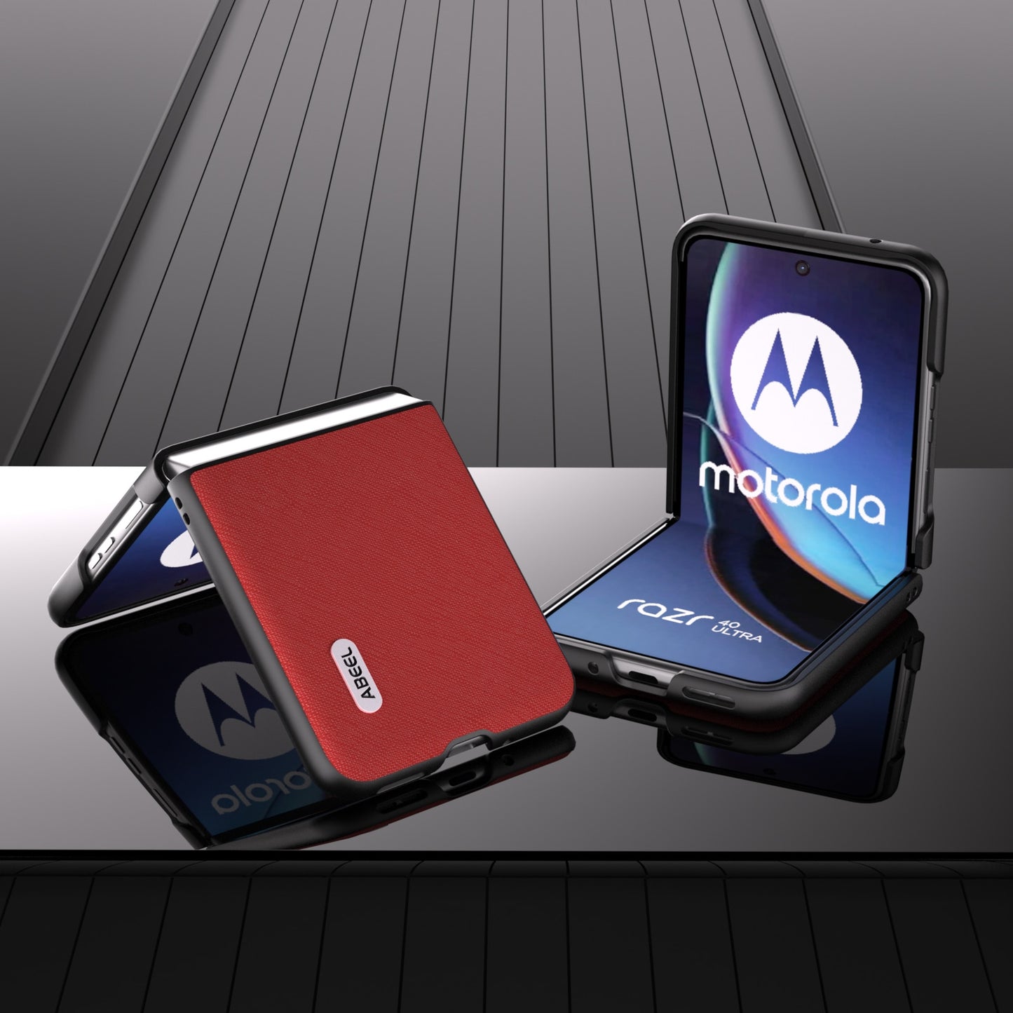 Motorola Razr 40 Ultra Moto Razr 2023 40Ultra Case Luxury Leather Folding Shockproof Cover