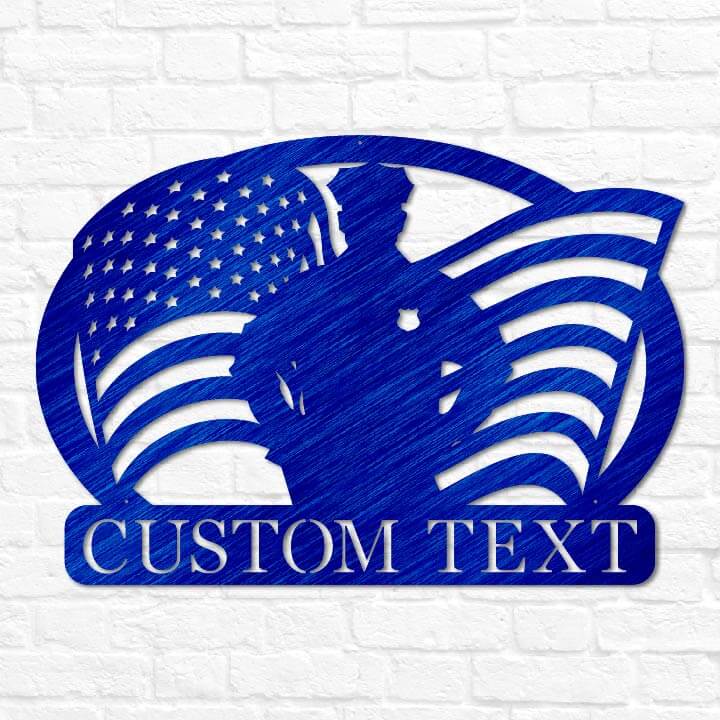 Police Officer Monogram