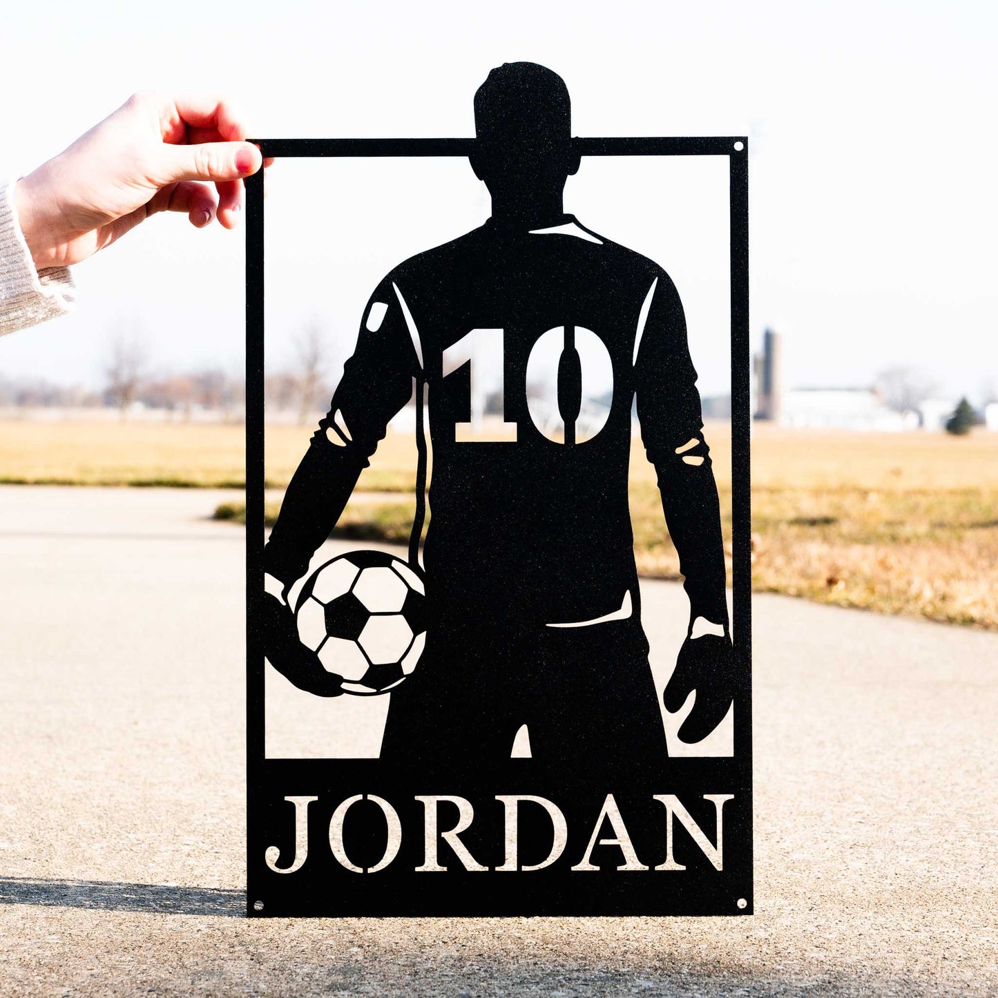 Soccer Athlete Monogram