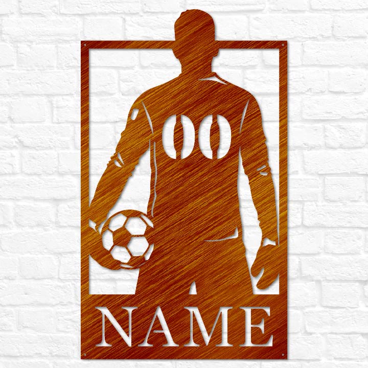 Soccer Athlete Monogram