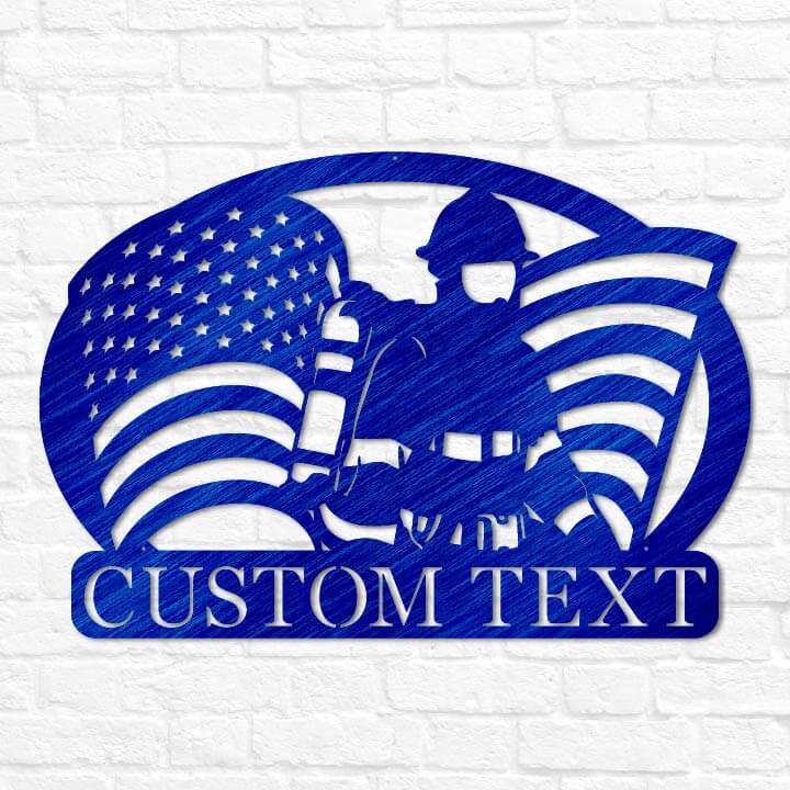 Firefighter Monogram