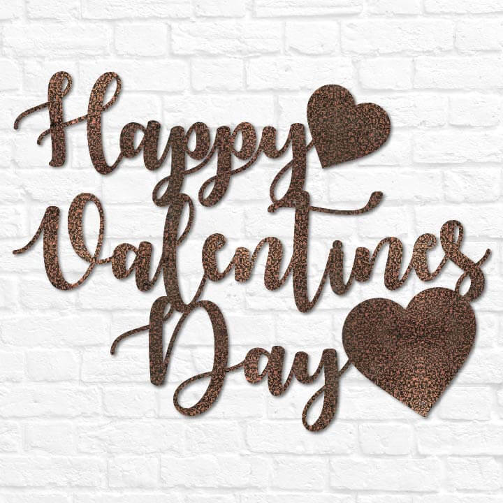 Happy Valentine's Day with Hearts