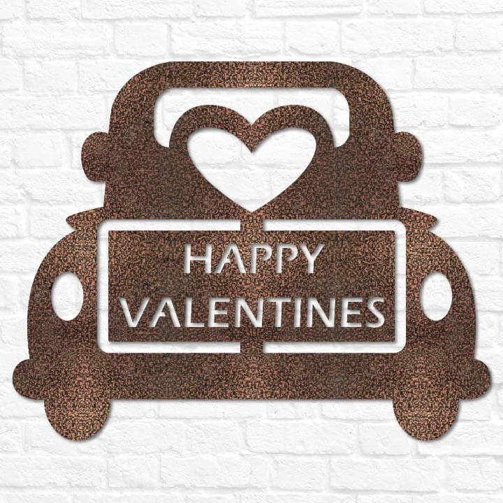 Happy Valentine's Day Truck