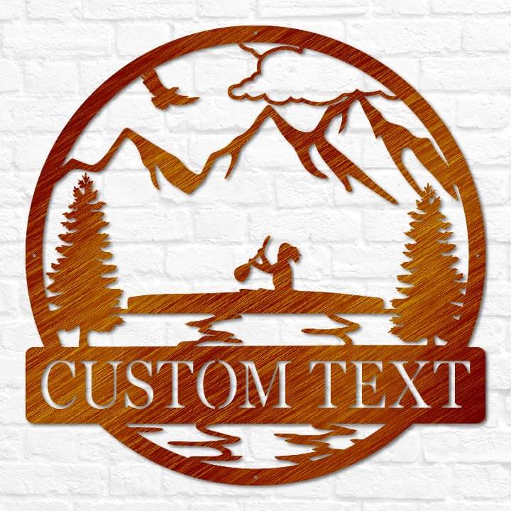 Kayak Outdoor Monogram