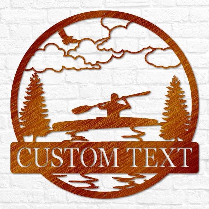 Kayak Outdoor Monogram