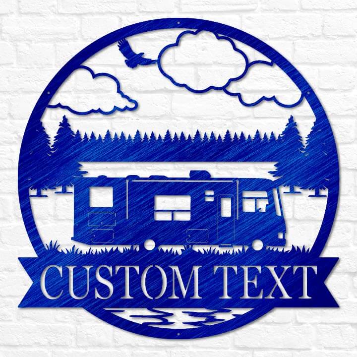 Motor Home RV Outdoor Monogram