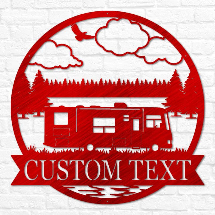 Motor Home RV Outdoor Monogram