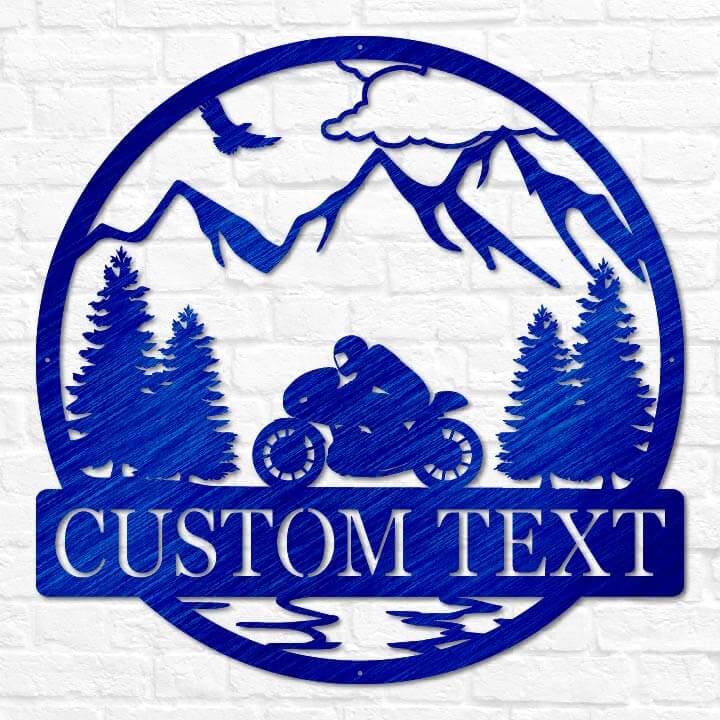 Sportbike Motorcyle Outdoor Monogram