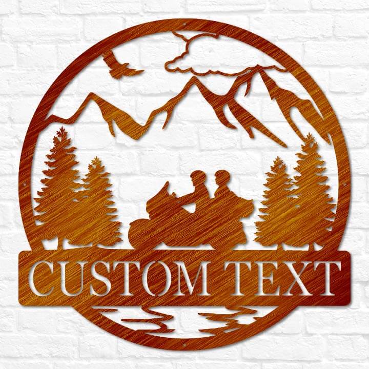 Motorcyle Tour Bike Outdoor Monogram