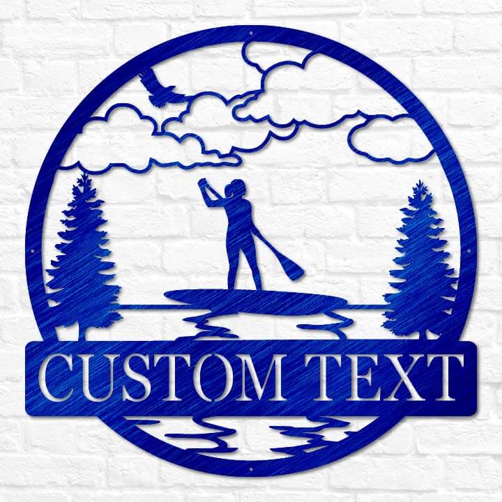 Paddle Board Outdoor Monogram