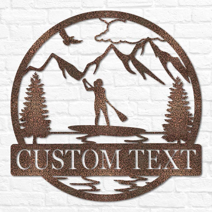 Paddle Board Outdoor Monogram