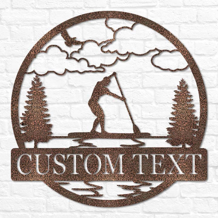 Paddle Board Outdoor Monogram