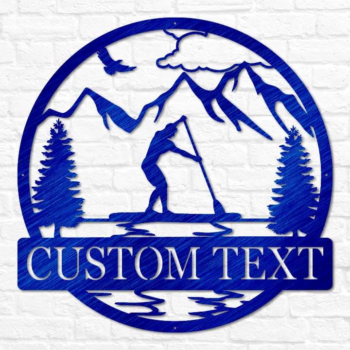 Paddle Board Outdoor Monogram