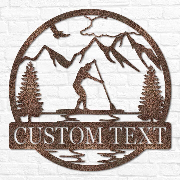 Paddle Board Outdoor Monogram