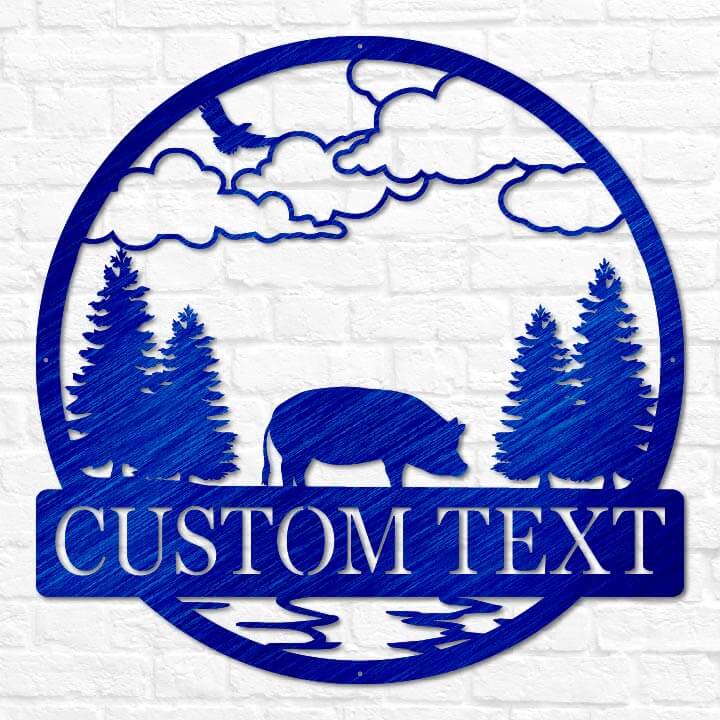 Pig Outdoor Monogram