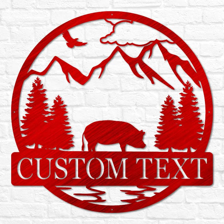 Pig Outdoor Monogram