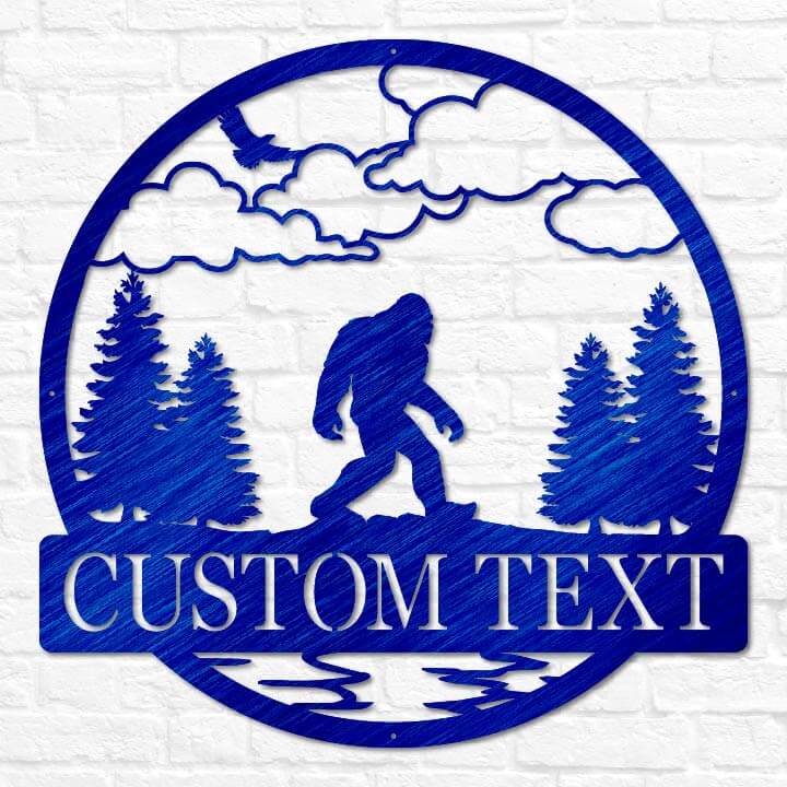 Sasquatch Outdoor Monogram